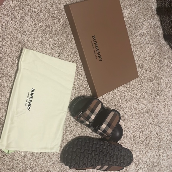 Burberry Double Strap Sandals - Picture 6 of 7